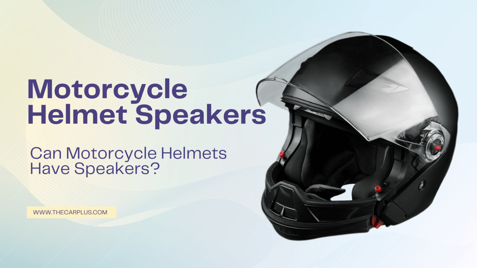 Can Motorcycle Helmets Have Speakers? | Bluetooth & Safety Guide